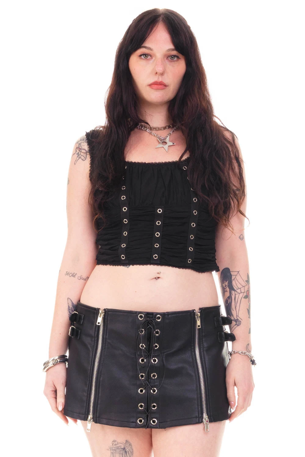 Lexi Black Grommet Top 7 Lexi Black Grommet Top - Image 7