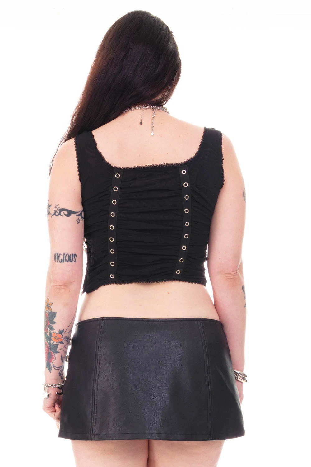 Lexi Black Grommet Top 10 Lexi Black Grommet Top - Image 10