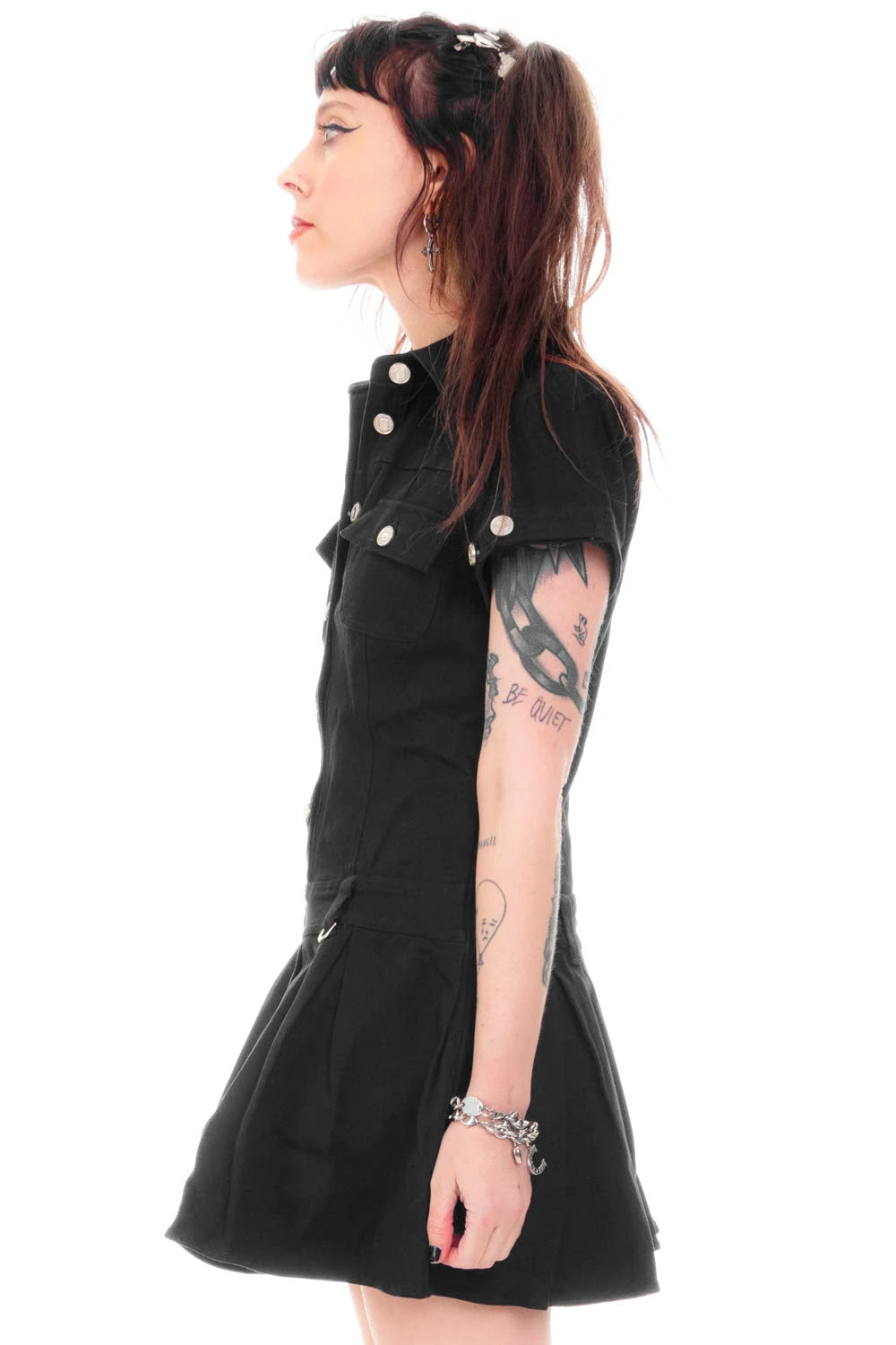 Enid Black Mini Dress 15 Enid Black Mini Dress - Image 15