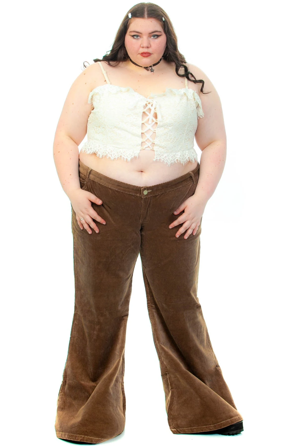 TUNNEL VISION SECONDHAND (GRADE A) Melody Brown Corduroy Flares 16 TUNNEL VISION SECONDHAND (GRADE A) Melody Brown Corduroy Flares - Image 16