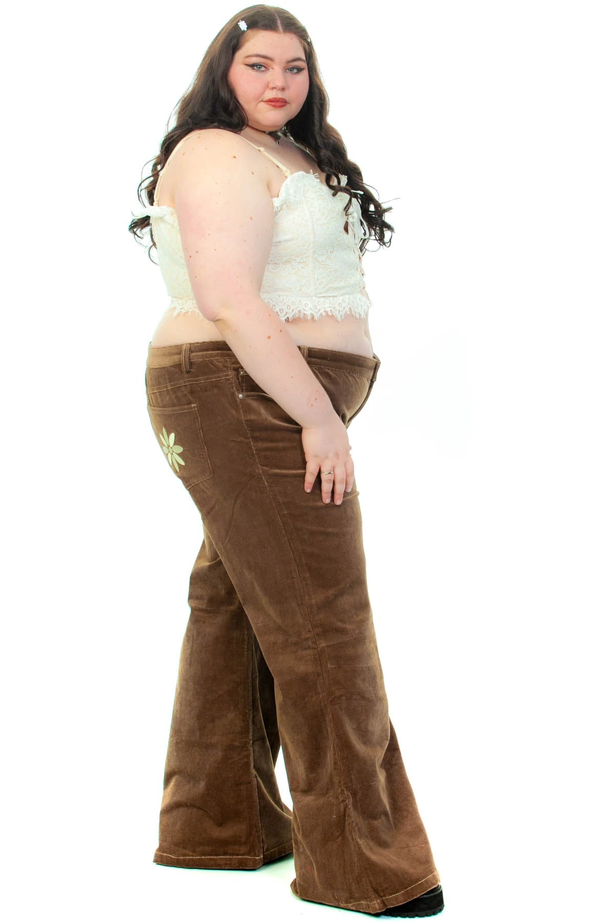 TUNNEL VISION SECONDHAND (GRADE A) Melody Brown Corduroy Flares 19 TUNNEL VISION SECONDHAND (GRADE A) Melody Brown Corduroy Flares - Image 19