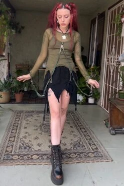 Gish Olive Convertible 3-in-1 Layered Top -TUNNEL Vision Shop IMG 0405 2e33f822 d24e 475e ae4e 677000b23bfb