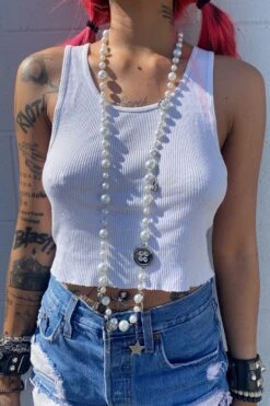 Treasure Pearl Necklace -TUNNEL Vision Shop IMG 0635