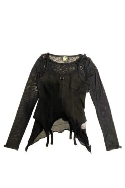 Gish Black Convertible 3-in-1 Layered Top -TUNNEL Vision Shop IMG 1552 560cf249 670f 47f7 b1b8 3f652f3fb84b