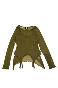 Gish Olive Convertible 3-in-1 Layered Top -TUNNEL Vision Shop IMG 1553 4d2db478 bacb 438b 9a35 10a02c98233f