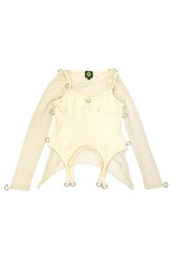 Gish Cream Convertible 3-in-1 Layered Top 22 Gish Cream Convertible 3-in-1 Layered Top -TUNNEL Vision Shop IMG 1554 7847edd3 921f 4eed af5b d0c224297c65