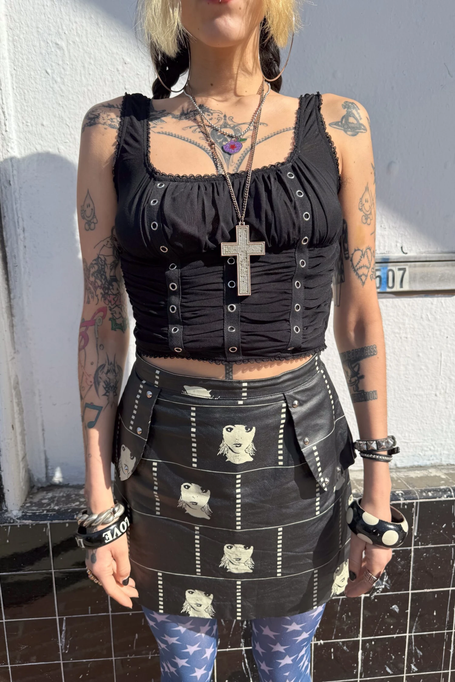 Lexi Black Grommet Top 3 Lexi Black Grommet Top - Image 3