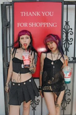 PRE-ORDER: Fairy Tale Black Mesh Top 14 PRE-ORDER: Fairy Tale Black Mesh Top -TUNNEL Vision Shop IMG 2311