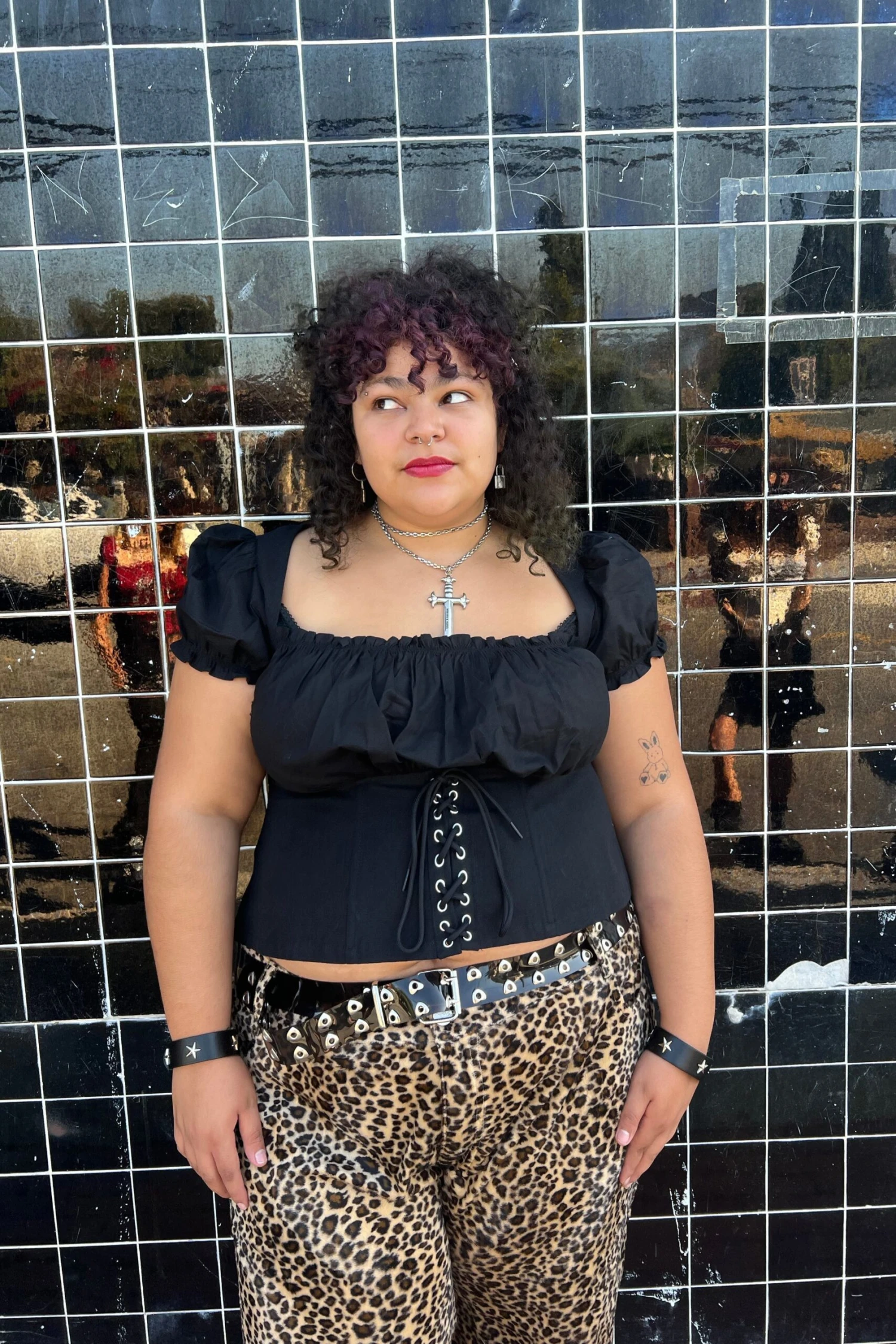 Alice Black Underbust Corset Top 2 Alice Black Underbust Corset Top - Image 2