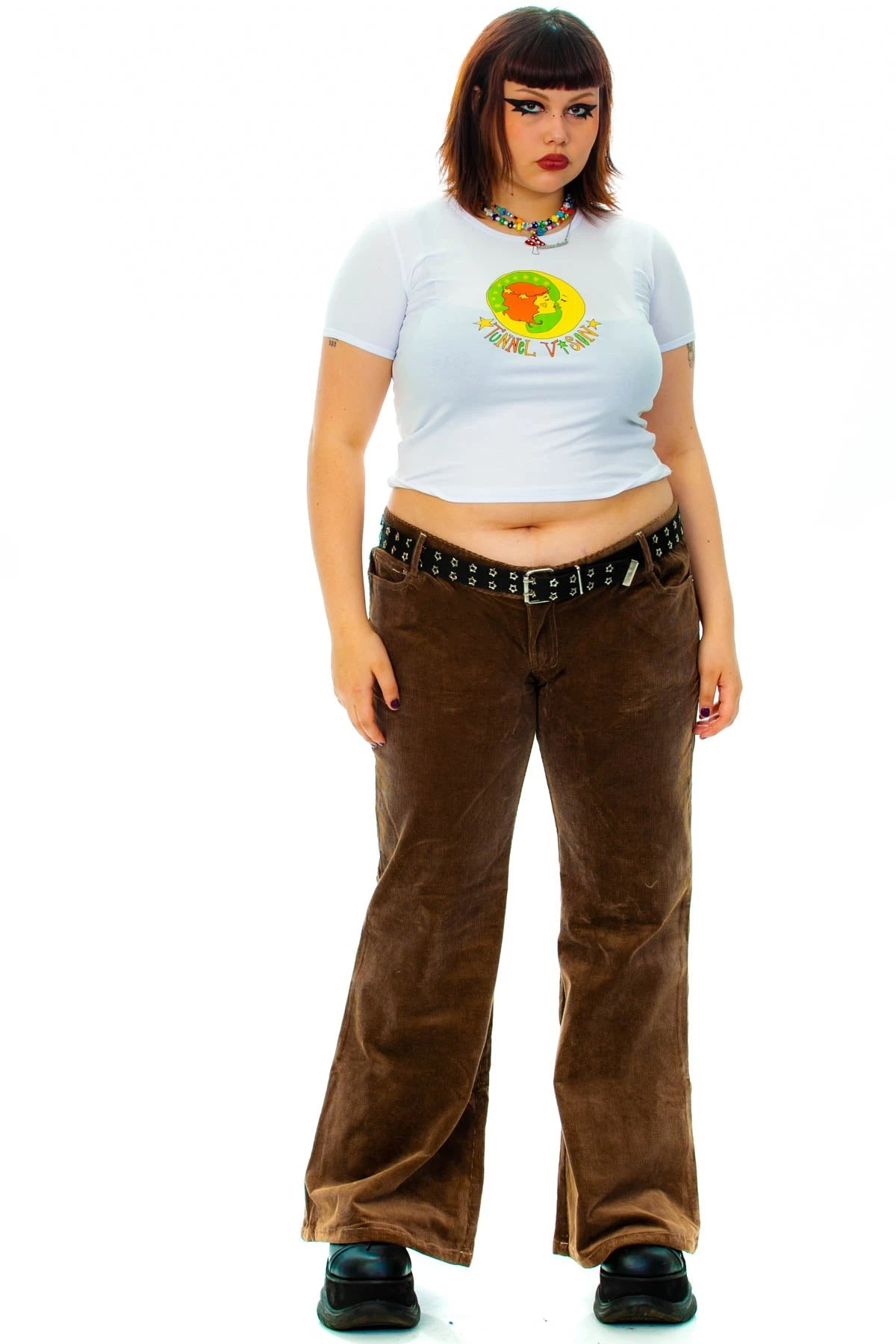 TUNNEL VISION SECONDHAND (GRADE A) Melody Brown Corduroy Flares 6 TUNNEL VISION SECONDHAND (GRADE A) Melody Brown Corduroy Flares - Image 6