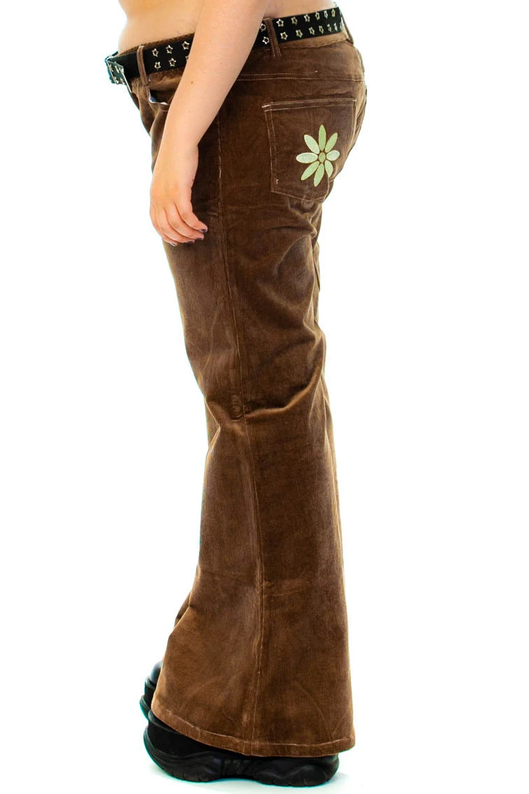 TUNNEL VISION SECONDHAND (GRADE A) Melody Brown Corduroy Flares 9 TUNNEL VISION SECONDHAND (GRADE A) Melody Brown Corduroy Flares - Image 9
