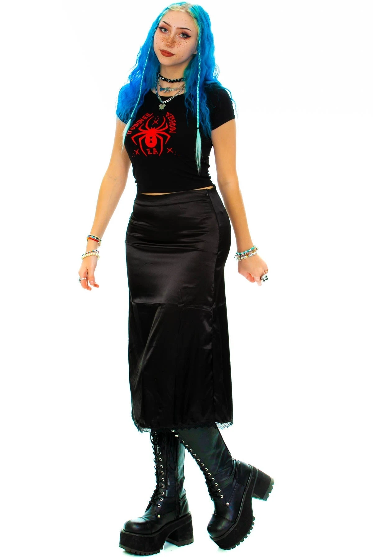 Mel Black Midi Skirt 6 Mel Black Midi Skirt - Image 6