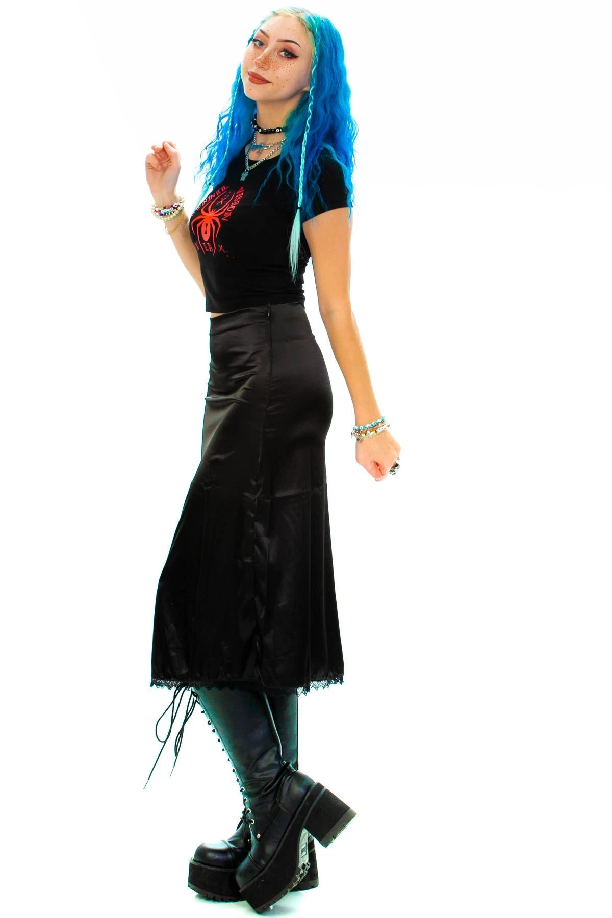 Mel Black Midi Skirt 8 Mel Black Midi Skirt - Image 8