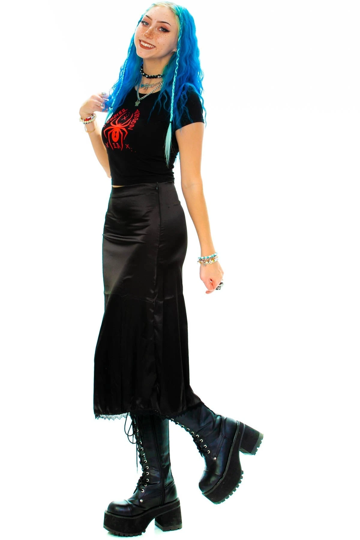 Mel Black Midi Skirt 9 Mel Black Midi Skirt - Image 9