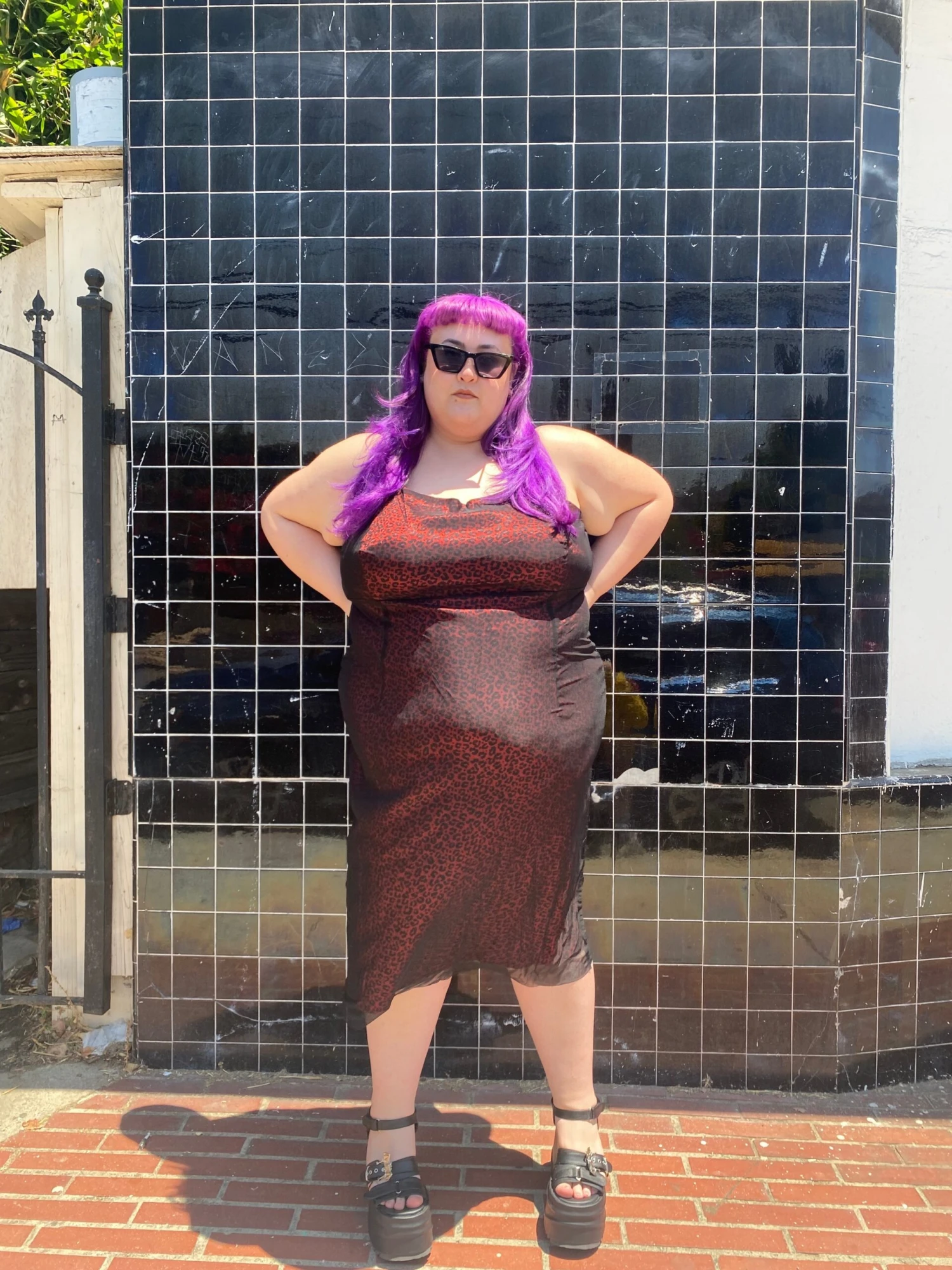 Red Cheetah Cameron Dress 5 Red Cheetah Cameron Dress - Image 5