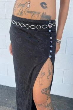 Siren Black High Slit Skirt 22 Siren Black High Slit Skirt -TUNNEL Vision Shop IMG 6528 Facetune 05 09 2024 14 55 34