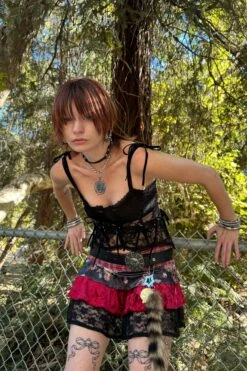 Gwendolyn Black Lace Tie-Up Camisole -TUNNEL Vision Shop IMG 7251 copy 361011a3 88c2 4136 8727 1097815c8af0