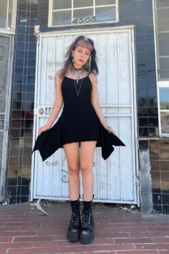 Black Thermal Dystopia Dress 23 Black Thermal Dystopia Dress -TUNNEL Vision Shop IMG 7843 aeea5c64 4c60 49ad 8c80 9012b7f5ca08