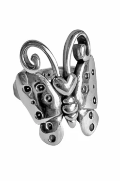 Butterfly Stainless Steel Ring