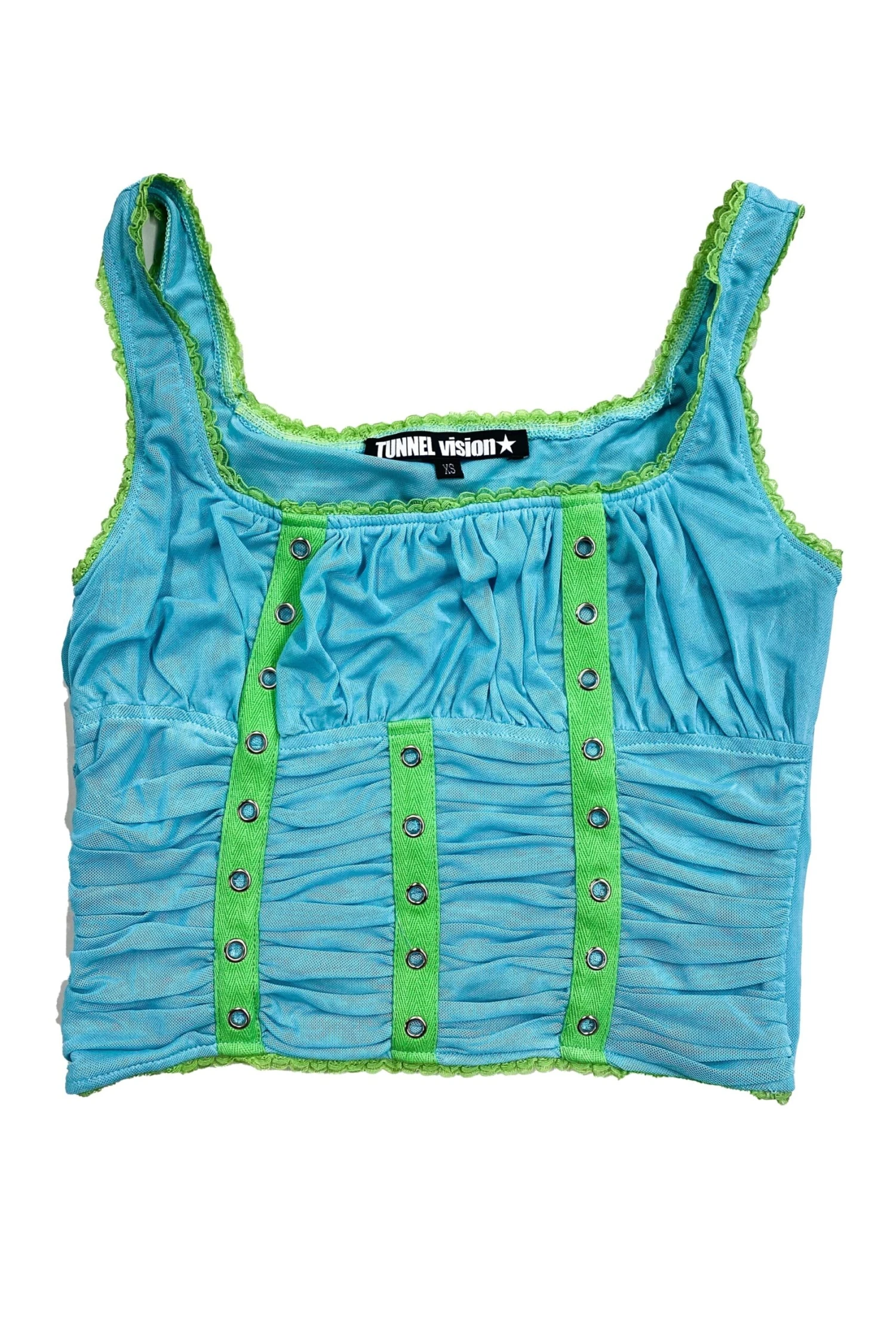 Lexi Aqua Grommet Top 1 Lexi Aqua Grommet Top