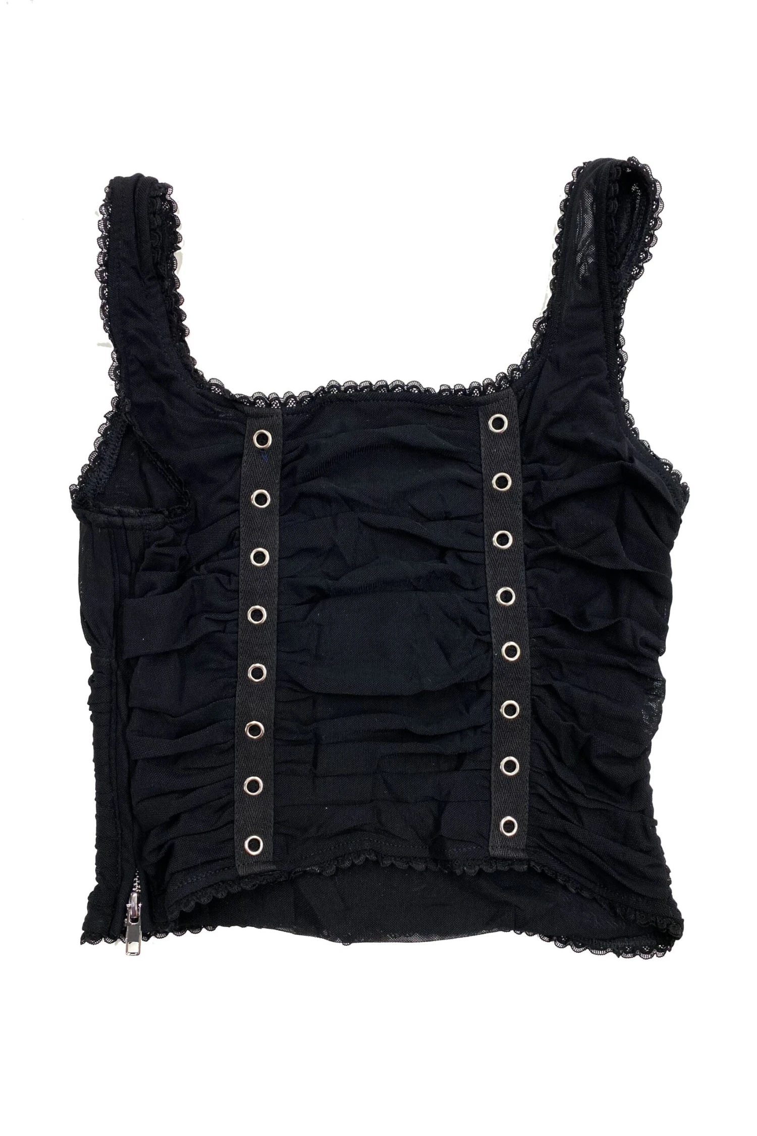 Lexi Black Grommet Top 5 Lexi Black Grommet Top - Image 5