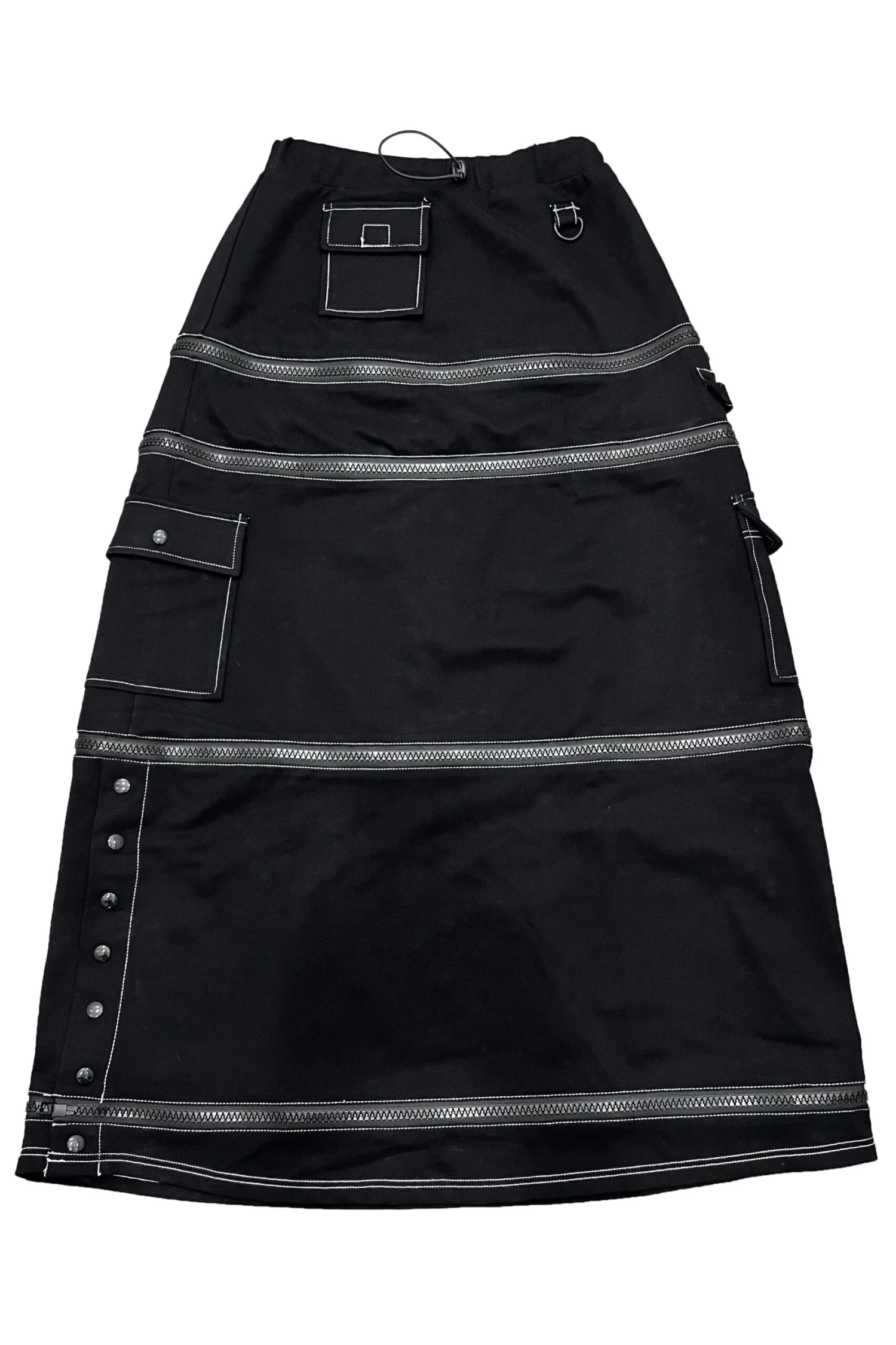 Black Carmen 5-in-1 Convertible Cargo Skirt 1 Black Carmen 5-in-1 Convertible Cargo Skirt