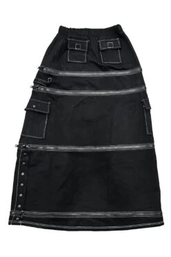 Black Carmen 5-in-1 Convertible Cargo Skirt 34 Black Carmen 5-in-1 Convertible Cargo Skirt -TUNNEL Vision Shop IMG 9189