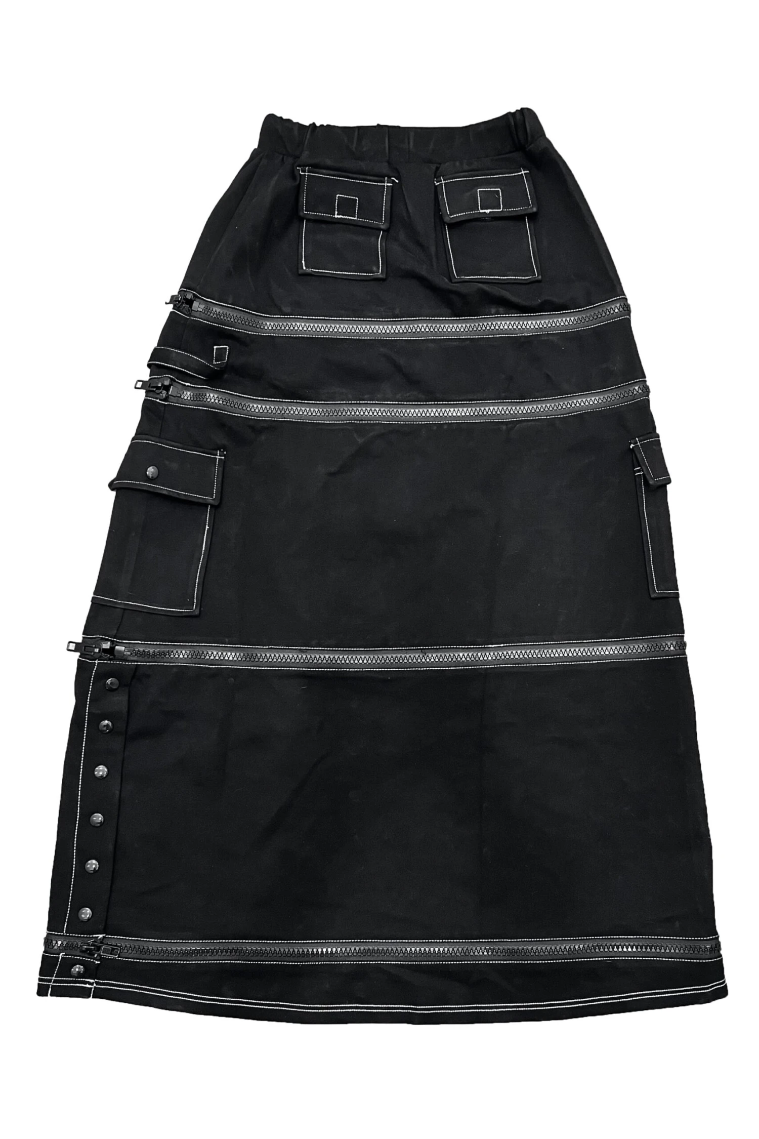 Black Carmen 5-in-1 Convertible Cargo Skirt 15 Black Carmen 5-in-1 Convertible Cargo Skirt - Image 15