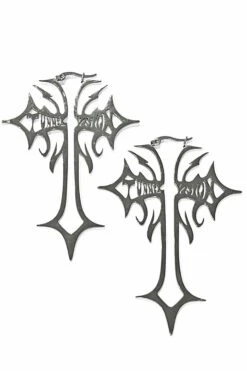 Gothique Cross Earrings