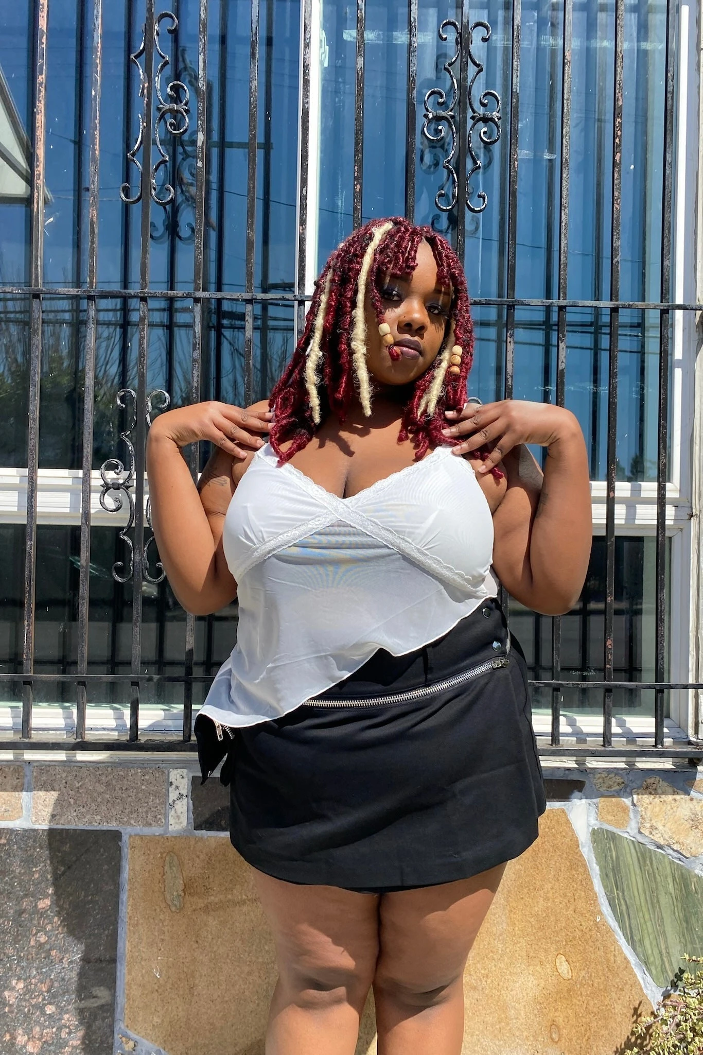 Max Black Utility Mini Skirt 8 Max Black Utility Mini Skirt - Image 8