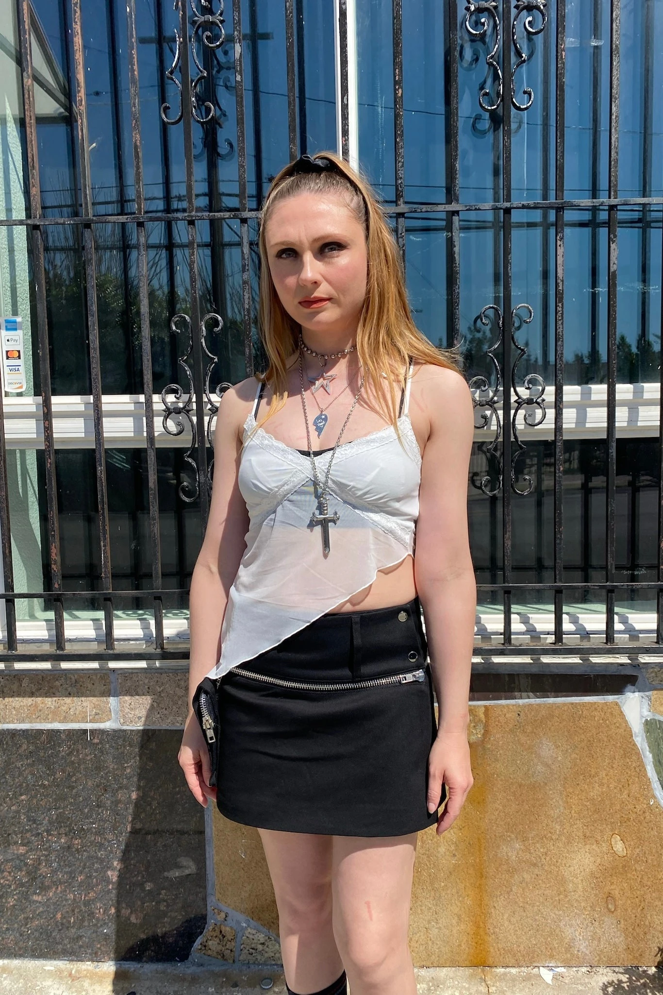 Max Black Utility Mini Skirt 9 Max Black Utility Mini Skirt - Image 9