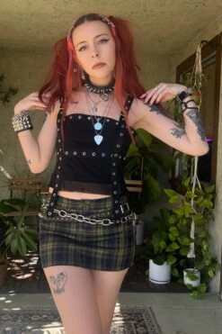 Black Aeon Grommet Tank -TUNNEL Vision Shop JKbga je