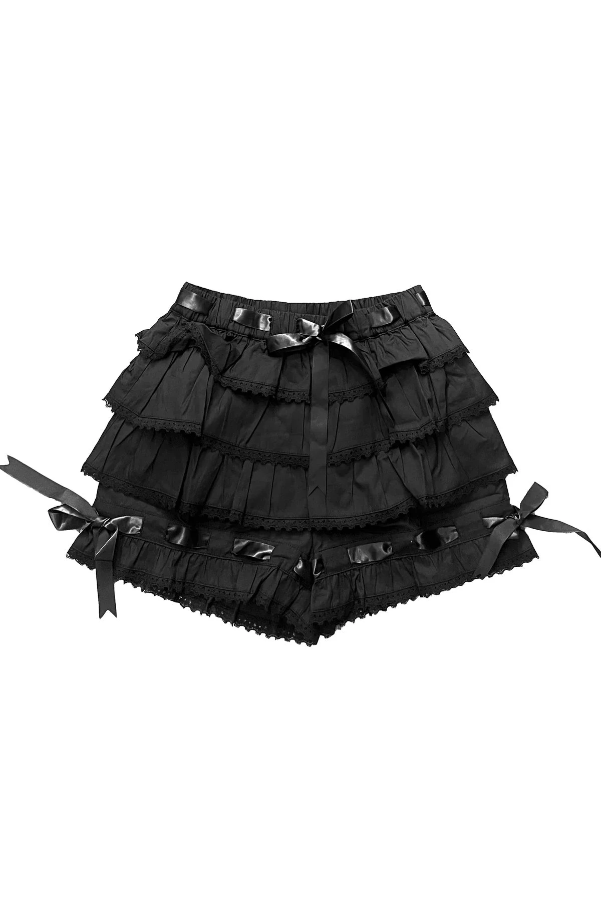 Fern Black Bloomer Shorts 1 Fern Black Bloomer Shorts