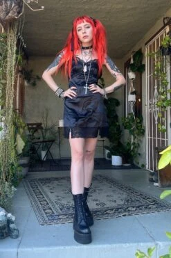 Josie Black Mini Slip Dress -TUNNEL Vision Shop SDLHJBnfd