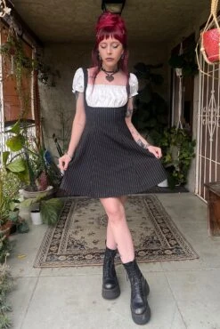 Alicia Underbust Pinstripe Dress -TUNNEL Vision Shop SD fa17a048 2768 4783 a40d 5e396941f47d