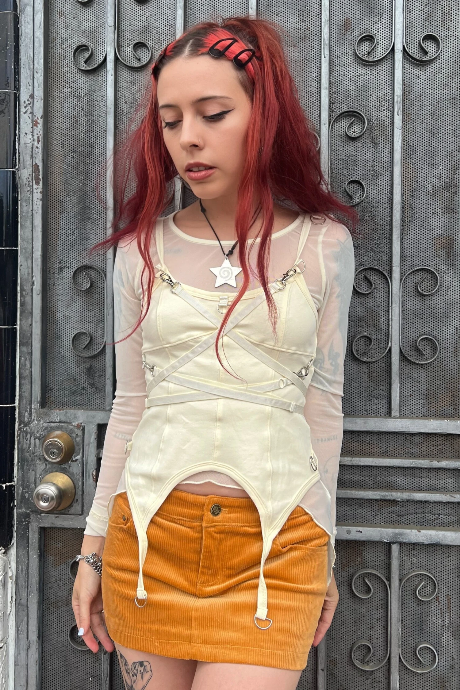 Gish Cream Convertible 3-in-1 Layered Top 13 Gish Cream Convertible 3-in-1 Layered Top - Image 13