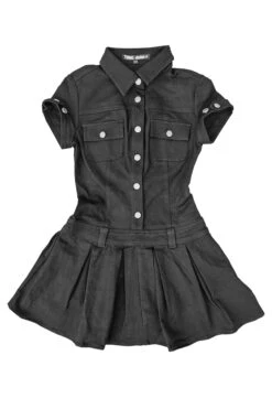 Enid Black Mini Dress