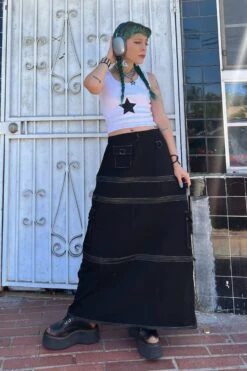 Black Carmen 5-in-1 Convertible Cargo Skirt 25 Black Carmen 5-in-1 Convertible Cargo Skirt -TUNNEL Vision Shop blk5 9140433e e403 4e92 a096 ebc18df2ffd7