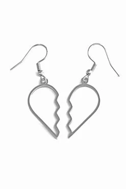 Broken Heart Earrings