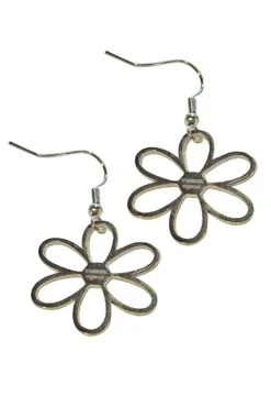 Daisy Baby Stainless Steel Earrings