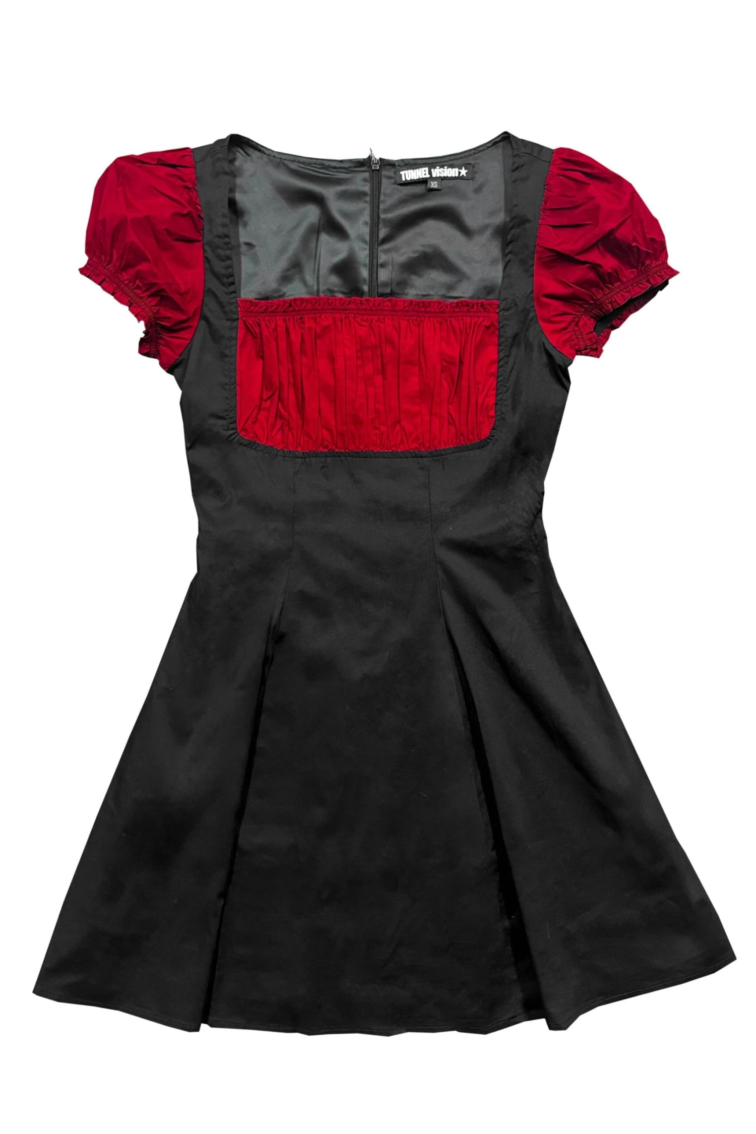 Alicia Underbust Black & Red Dress 2 Alicia Underbust Black & Red Dress - Image 2
