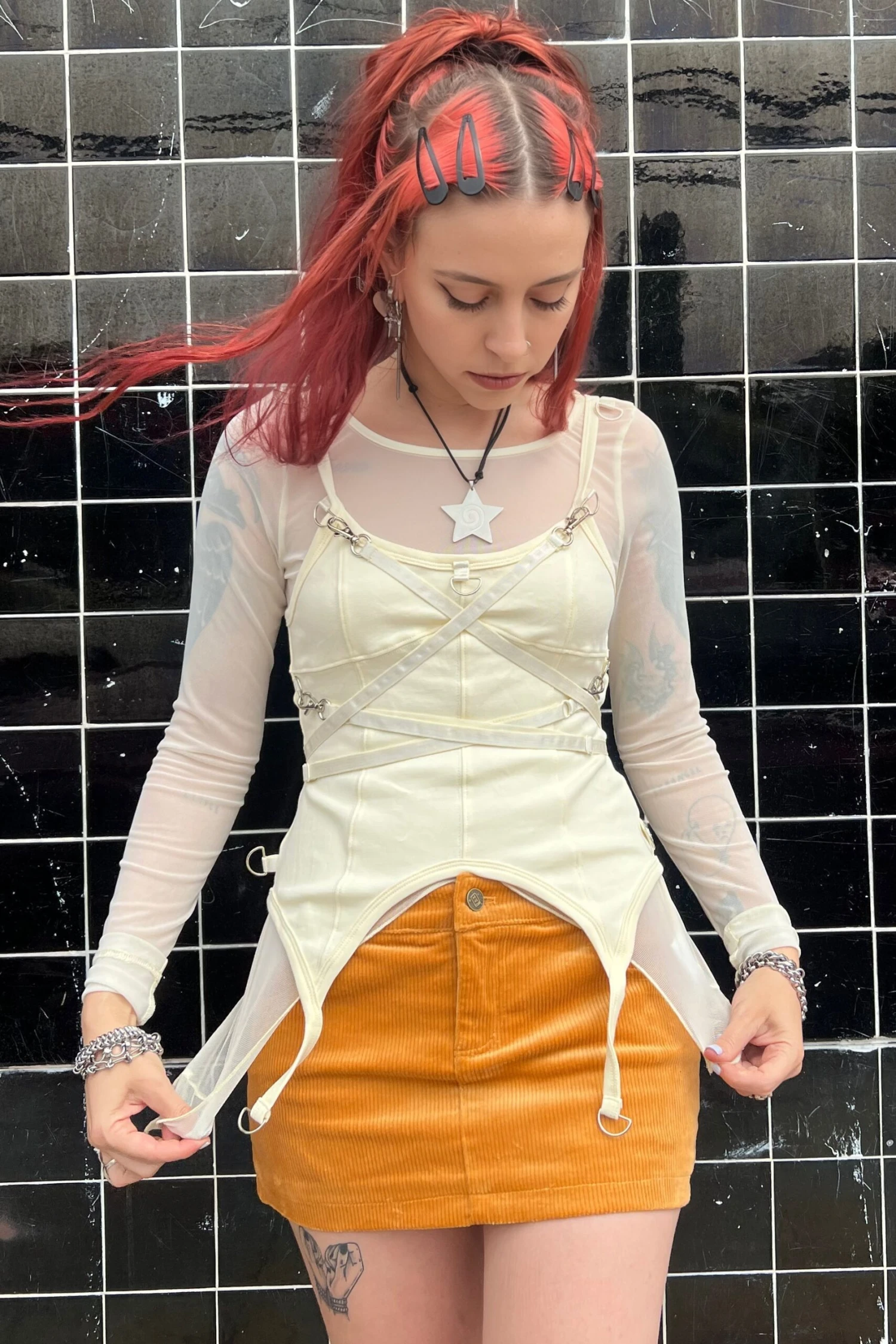 Gish Cream Convertible 3-in-1 Layered Top 12 Gish Cream Convertible 3-in-1 Layered Top - Image 12