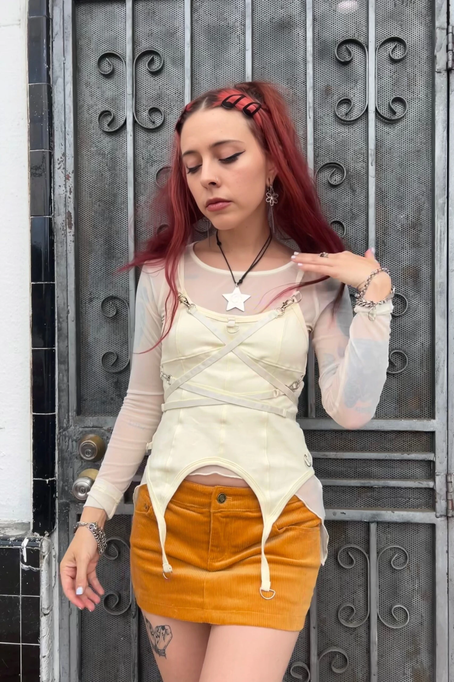 Gish Cream Convertible 3-in-1 Layered Top 10 Gish Cream Convertible 3-in-1 Layered Top - Image 10