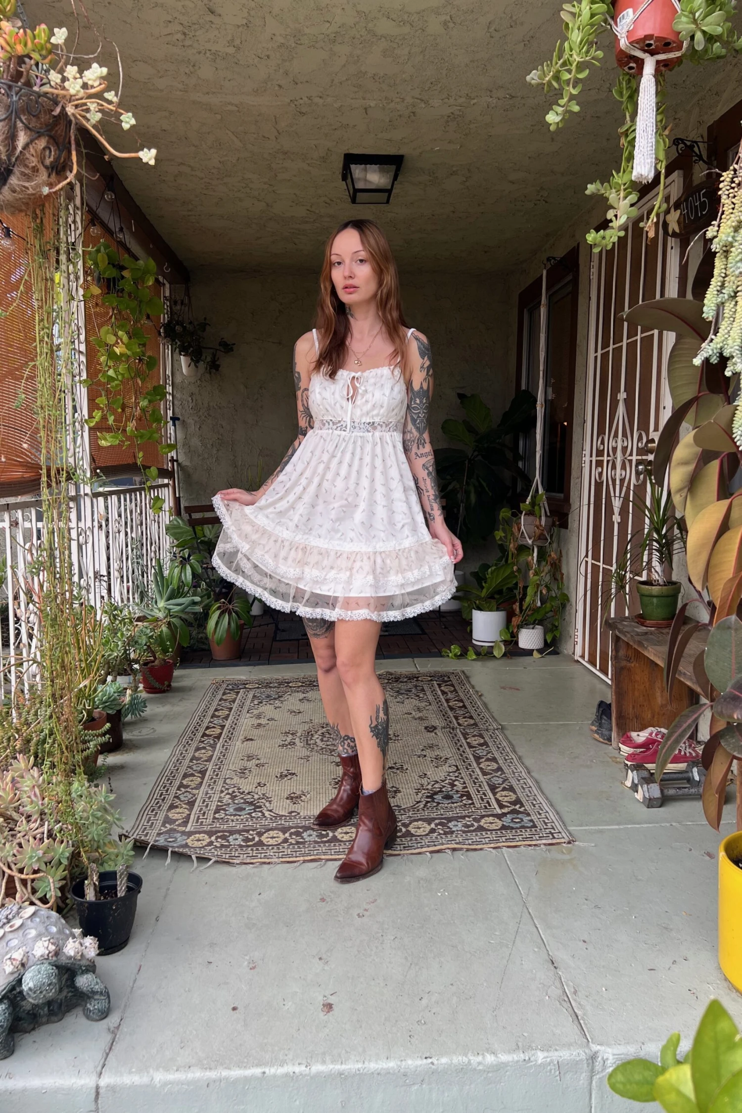 Baby Dolly Floral Mini Dress 7 Baby Dolly Floral Mini Dress - Image 7