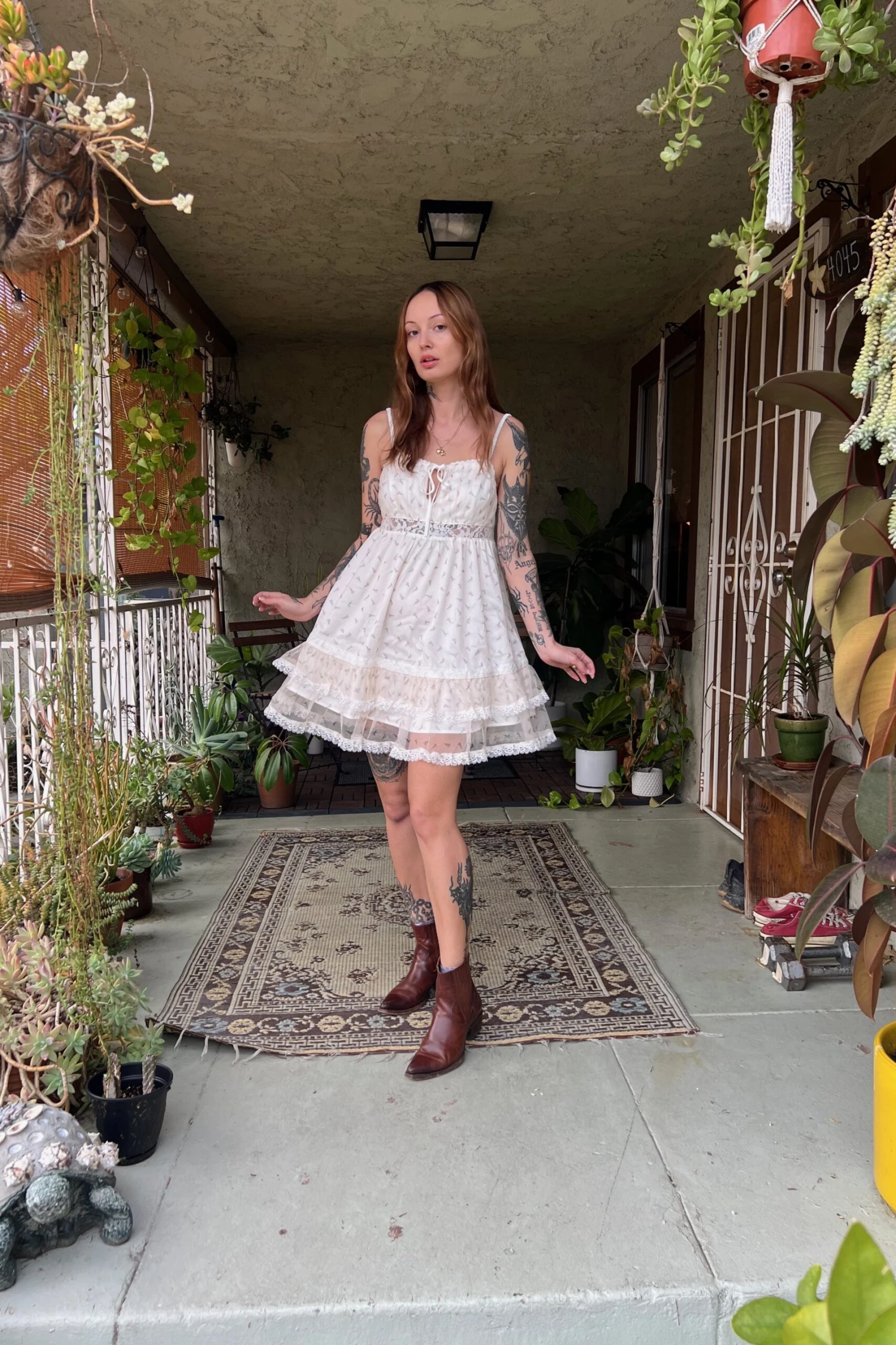 Baby Dolly Floral Mini Dress 8 Baby Dolly Floral Mini Dress - Image 8