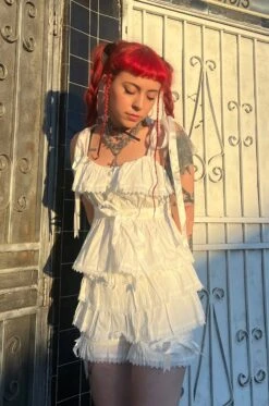 Fern White Bloomer Set 22 Fern White Bloomer Set -TUNNEL Vision Shop seg