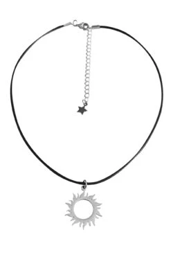 Black Hole Sun Necklace