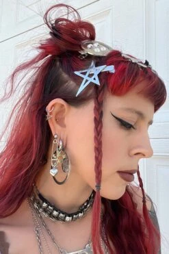 Heart On A Pin Earrings -TUNNEL Vision Shop svdjkh