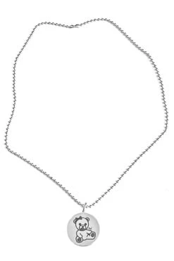 Teddy Bear Charm Necklace
