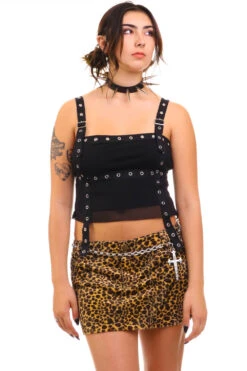 Black Aeon Grommet Tank -TUNNEL Vision Shop tehya2 5890